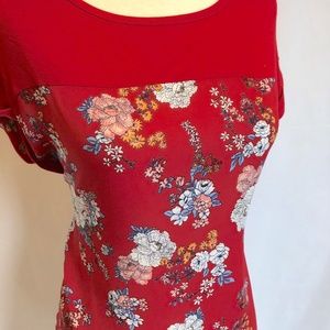 Modcloth Tops - Red Flower Top Modcloth Tops - Red Flower Top
